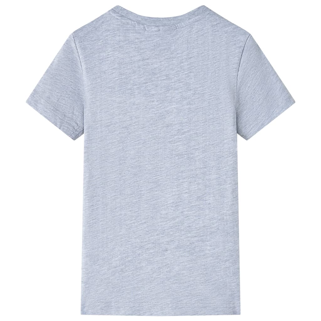 Kinder-T-Shirt Grau 92