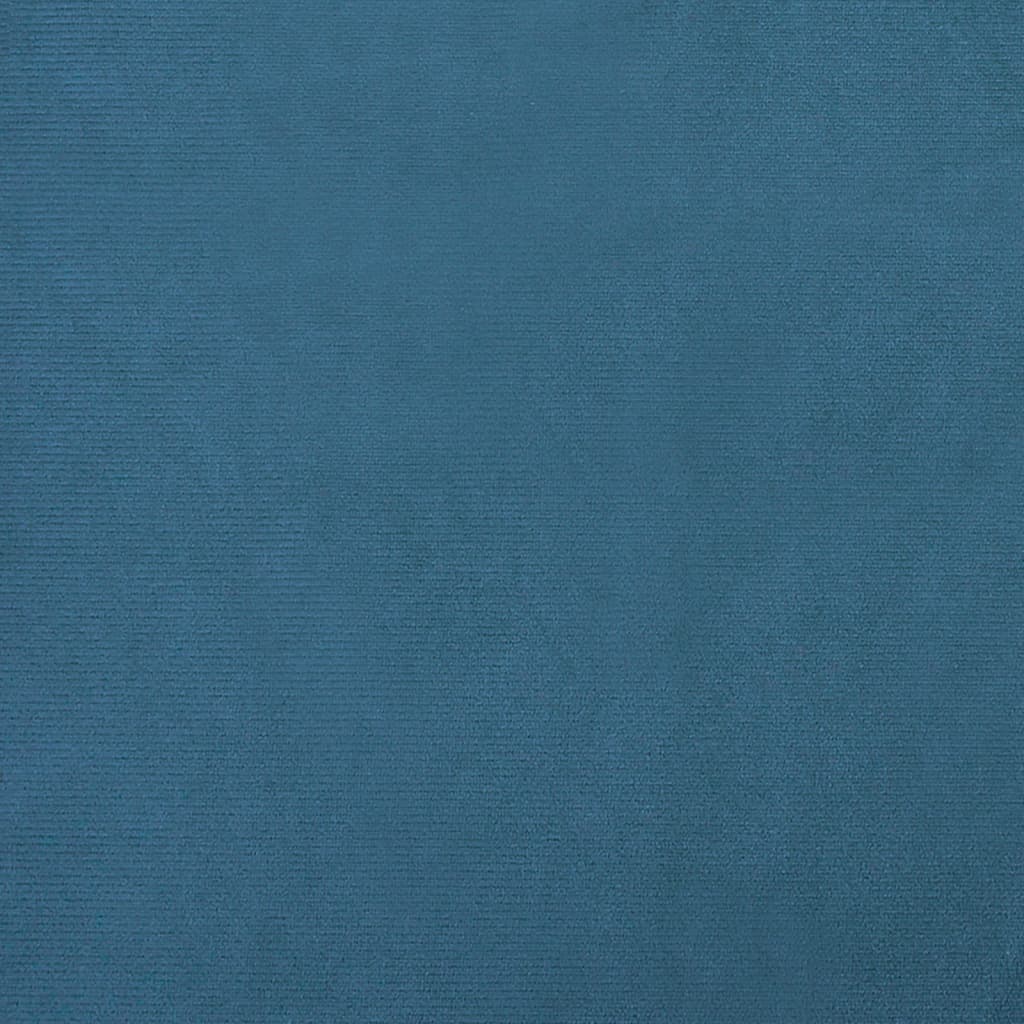 vidaXL Hundebett Blau 70x45x33 cm Samt