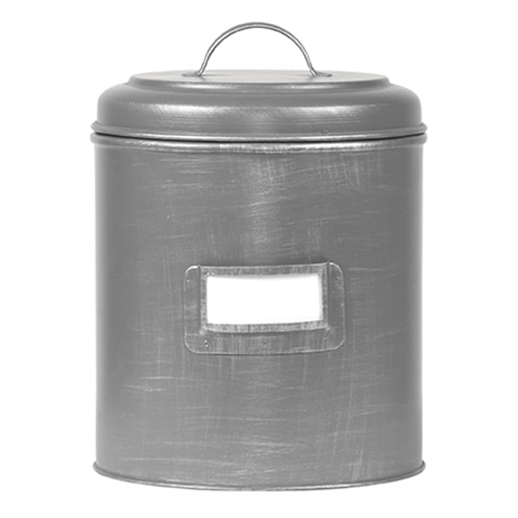 LABEL51 Aufbewahrungsbehälter 10x10x15 cm S Antik-Grau
