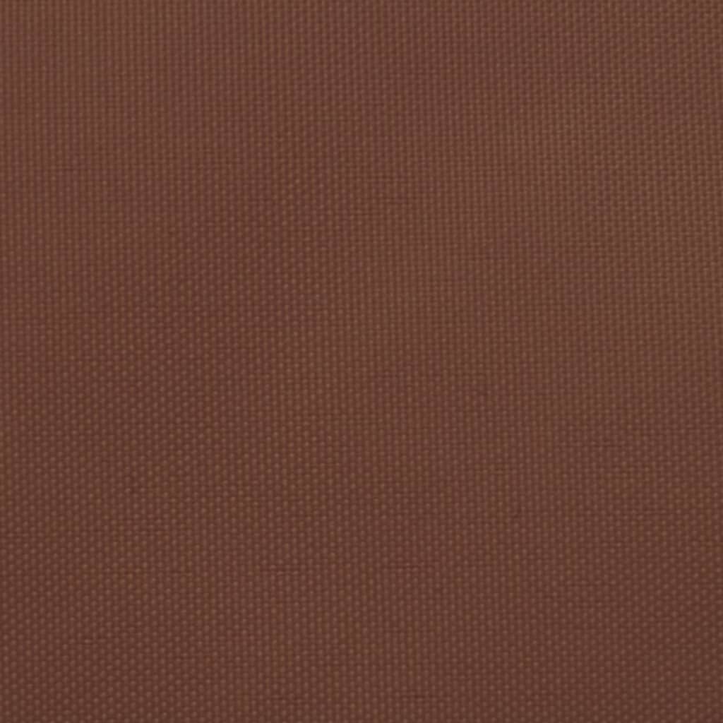 vidaXL Sonnensegel Oxford-Gewebe Quadratisch 3x3 m Terrakotta-Rot