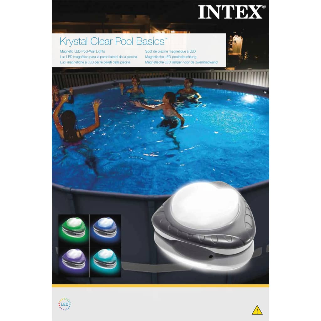 Intex LED-Pool-Wandleuchte Magnetisch 28698