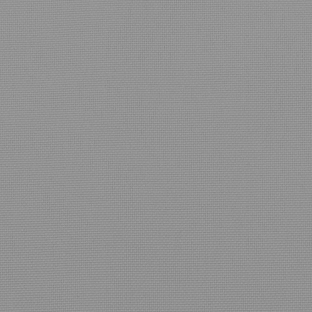 vidaXL Liegestuhl-Auflage Grau (75+105)x50x3 cm