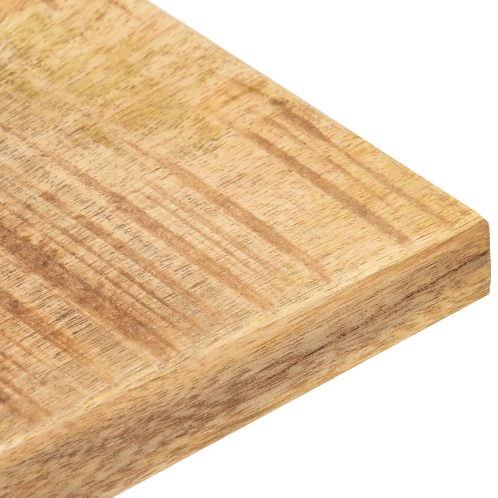 vidaXL Tischplatte Massivholz Mango 25-27 mm 70x70 cm