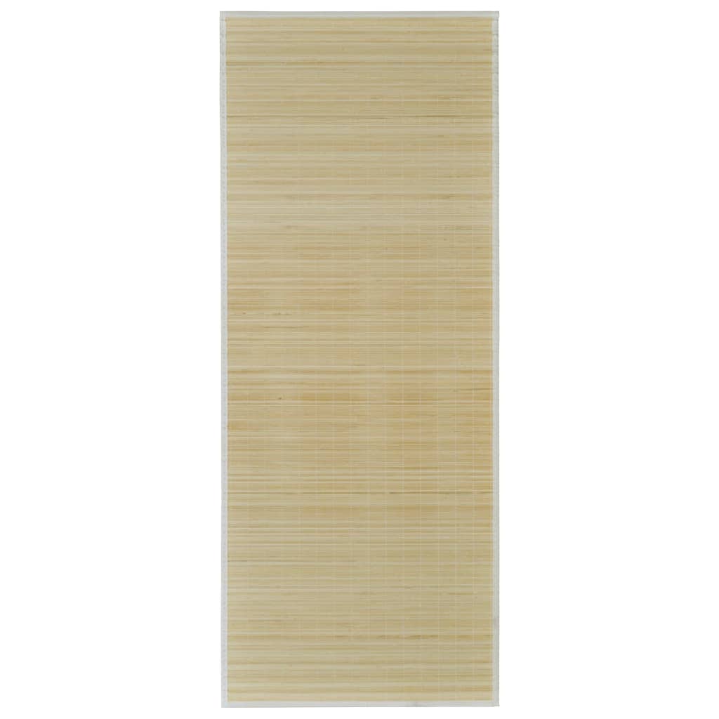vidaXL Teppich Bambus 160x230 cm Natur
