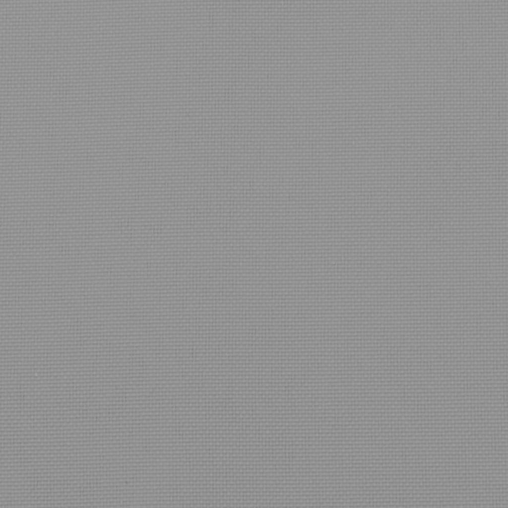 vidaXL Gartenbank-Auflage Grau 100x50x3 cm Oxford-Gewebe