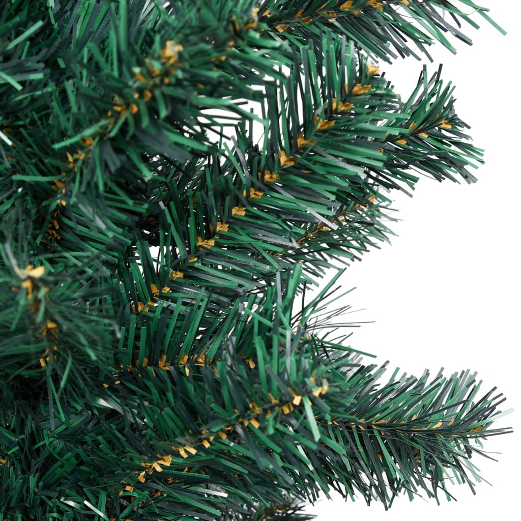 vidaXL Künstlicher Weihnachtsbaum mit Beleuchtung & Ständer Grün 120cm