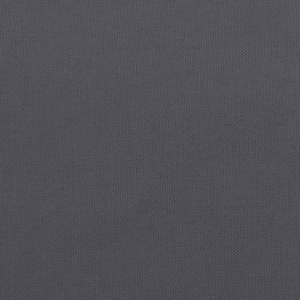 vidaXL Palettenkissen Anthrazit 60x60x8 cm Oxford-Gewebe