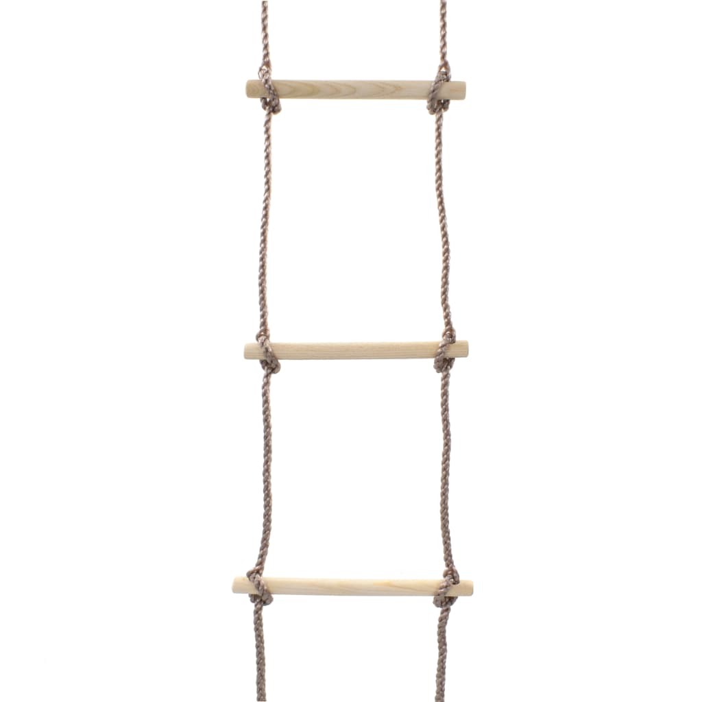 vidaXL Kinder-Strickleiter 290 cm Holz