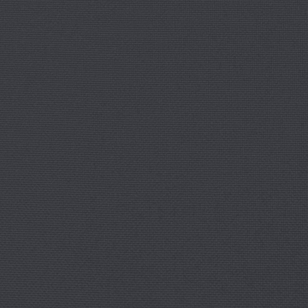 vidaXL Gartenbank-Auflage Schwarz 180x50x3 cm Oxford-Gewebe