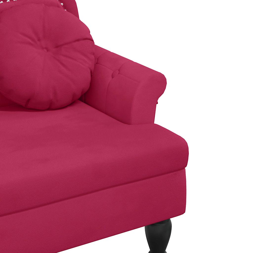 VidaXL Relaxsessel Weinrot Stoff (372482) Ab 145,80 Produktbild-Vorschau 5