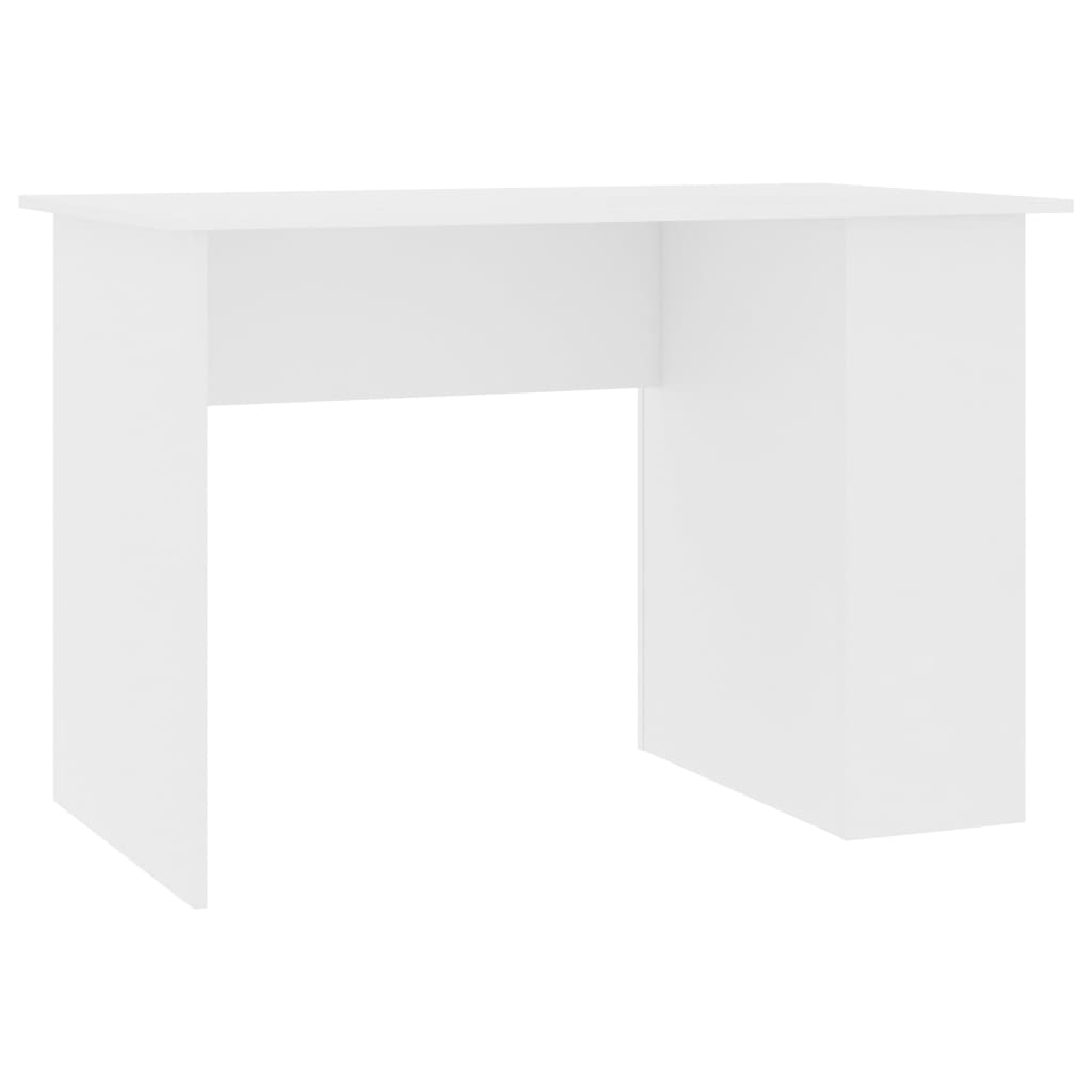 vidaXL Schreibtisch Weiß 110x60x73 cm Holzwerkstoff
