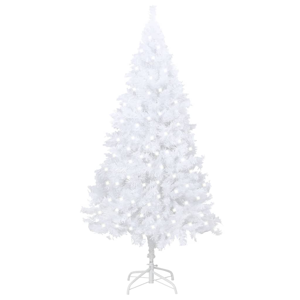 vidaXL Künstlicher Weihnachtsbaum Beleuchtung Buschige Zweige 240 cm