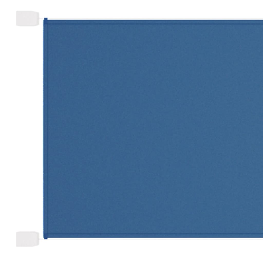 vidaXL Senkrechtmarkise Blau 60x1000 cm Oxford-Gewebe