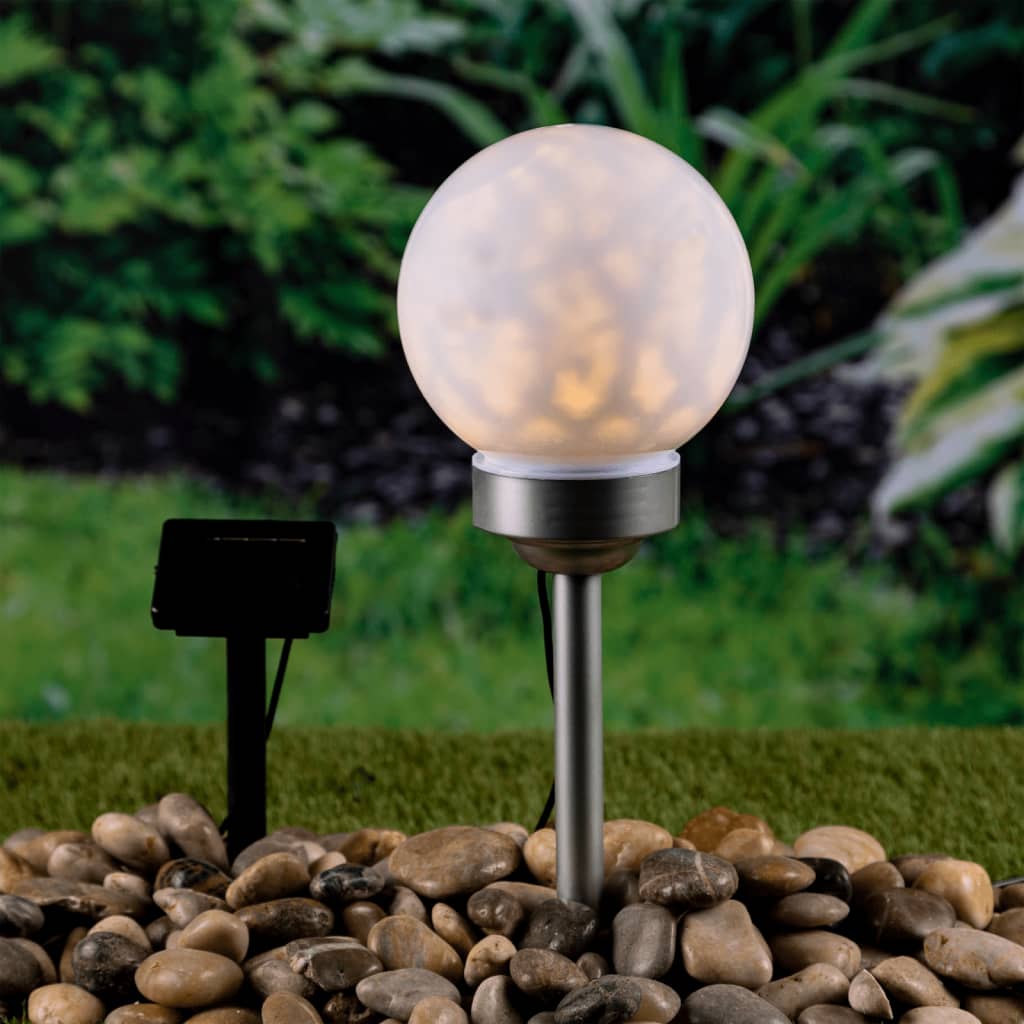 HI Solar LED Drehbare Garten-Kugelleuchte 15 cm