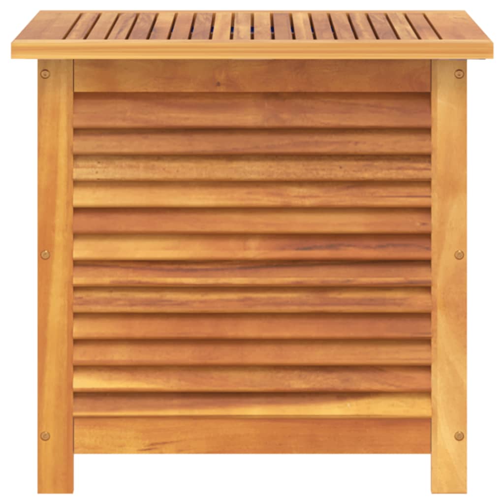 vidaXL Gartenbox mit Lüftungsschlitzen 60x50x56 cm Massivholz Akazie