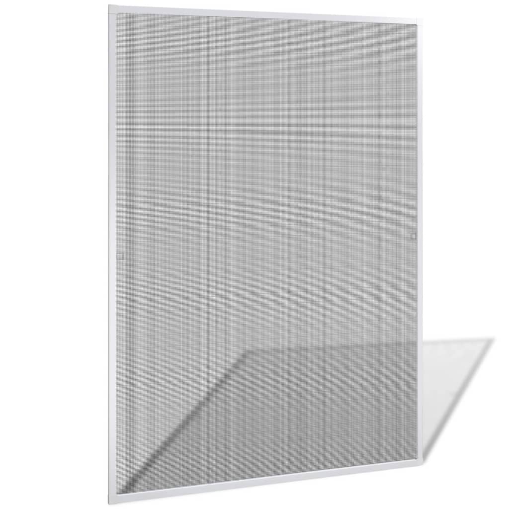 Insektengitter für Fenster 130 x 150 cm weiß