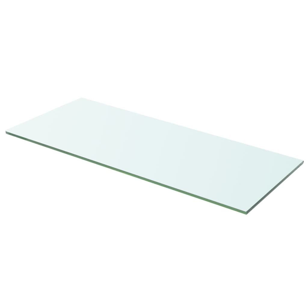 vidaXL Regalboden Glas Transparent 60 cm x 20 cm