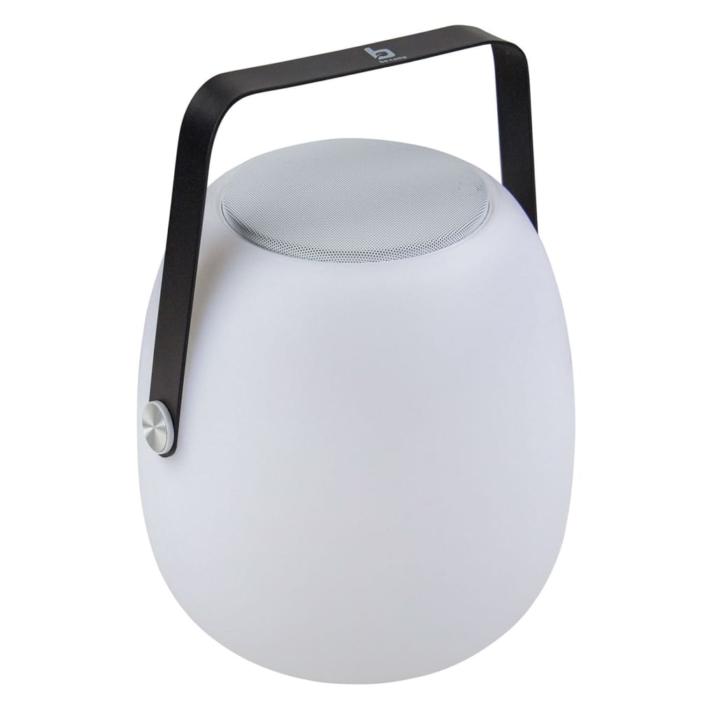 Bo-Camp LED-Tischleuchte mit Bluetooth-Lautsprecher Weiß & Schwarz