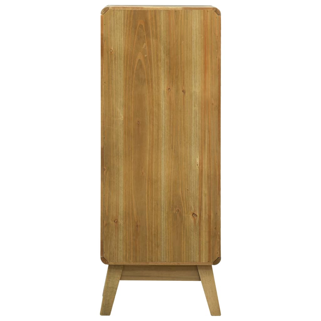 vidaXL Sideboard mit 5 Schubladen Braun 37x30x97,5 cm Holz