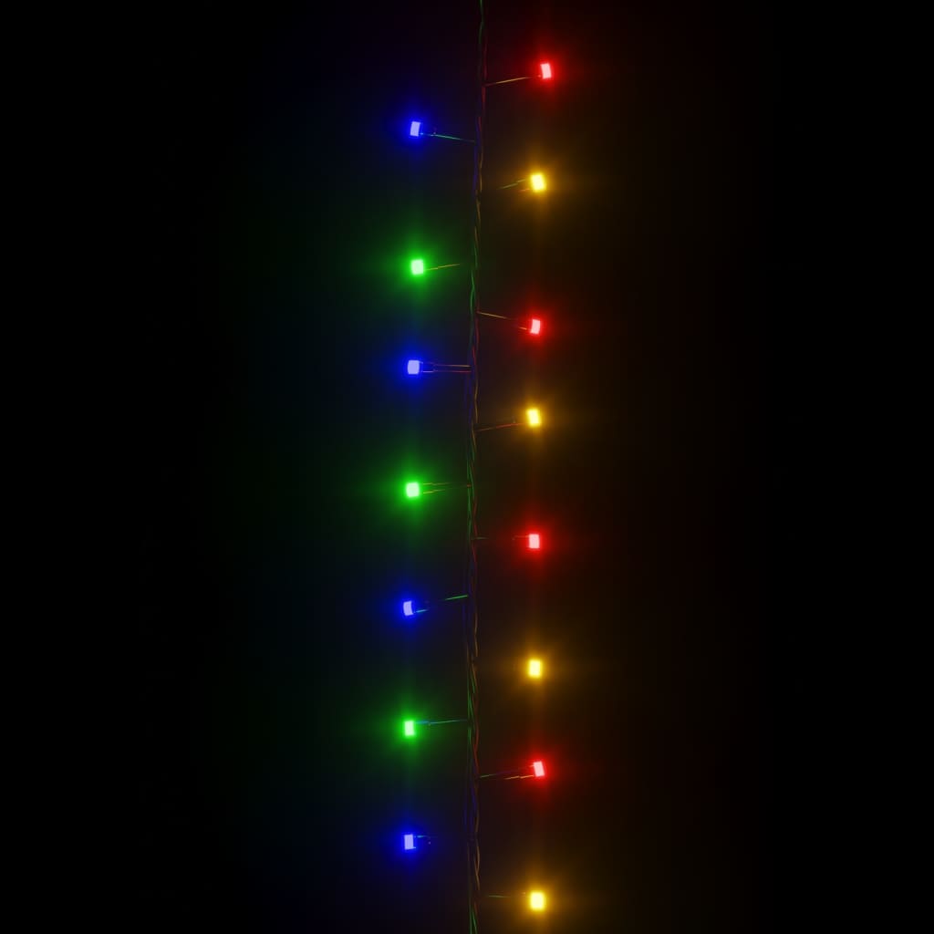 vidaXL LED-Lichterkette mit 1000 LEDs Mehrfarbig 25 m PVC