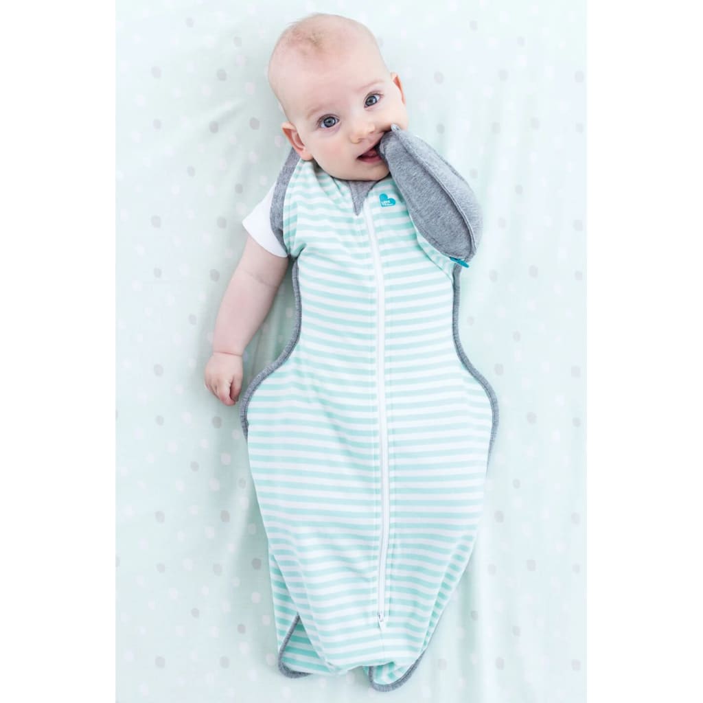 Love to Dream Baby-Pucksack Swaddle Up Transition Bag Stufe 2 L Mint