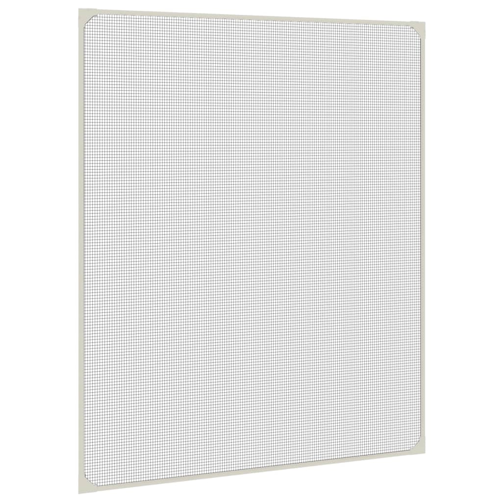 vidaXL Magnet-Insektenschutz für Fenster Weiß 100x120 cm