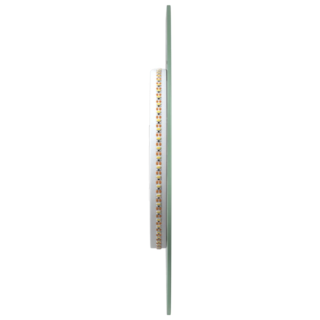 vidaXL LED-Badspiegel 30 cm Rund