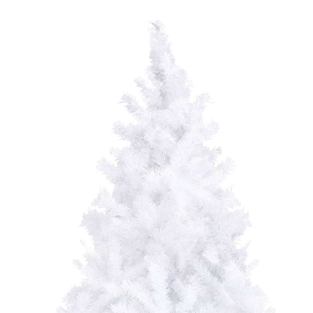 vidaXL Künstlicher Weihnachtsbaum mit Beleuchtung 300 cm Weiß