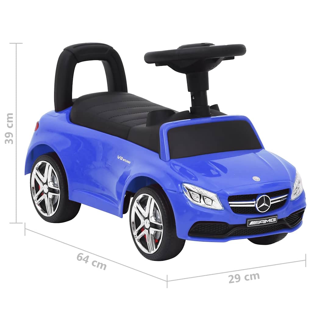 vidaXL Rutschauto Mercedes-Benz C63 Blau | vidaXL.de