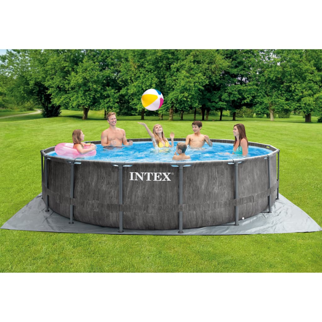 Intex Greywood Prism Frame Premium Pool-Set 457x122 cm