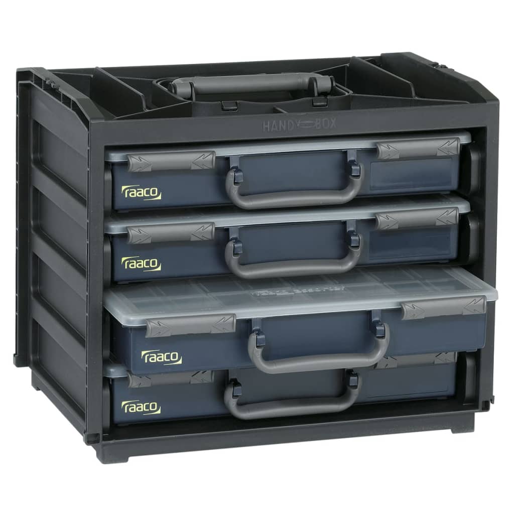 Raaco Sortimentskasten HandyBox mit 55x4 Sortimentsboxen 136242