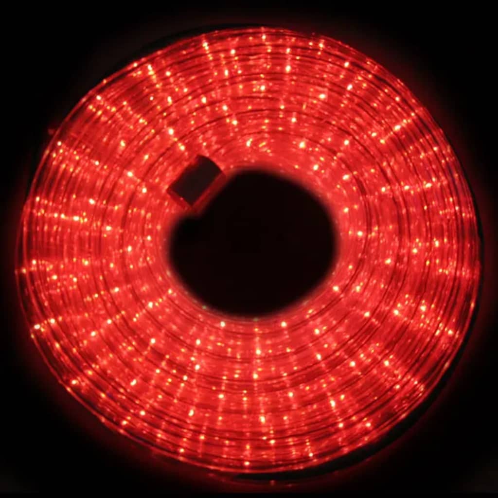 Lichtschlauch 15 Meter rotes Licht spritzwassergeschützt