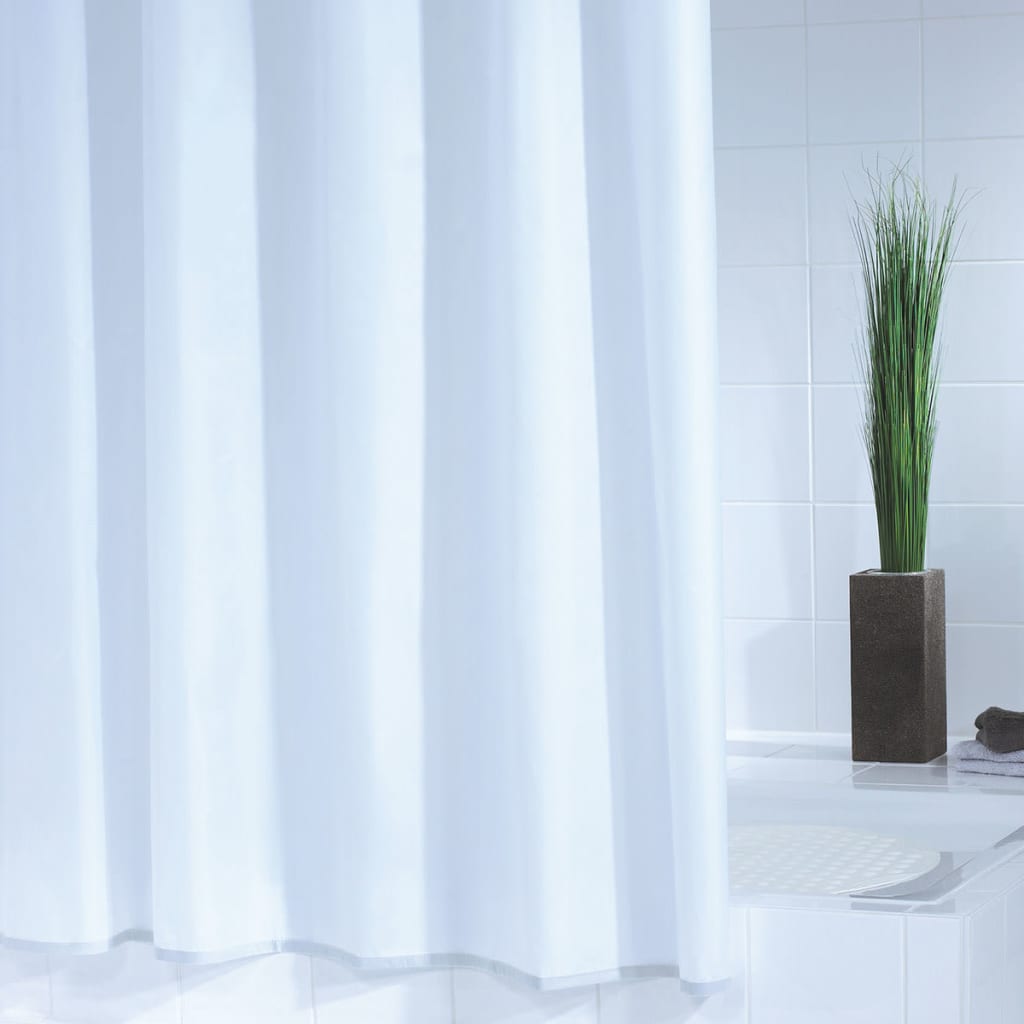 RIDDER Duschvorhang Standard 180×200 cm Weiß