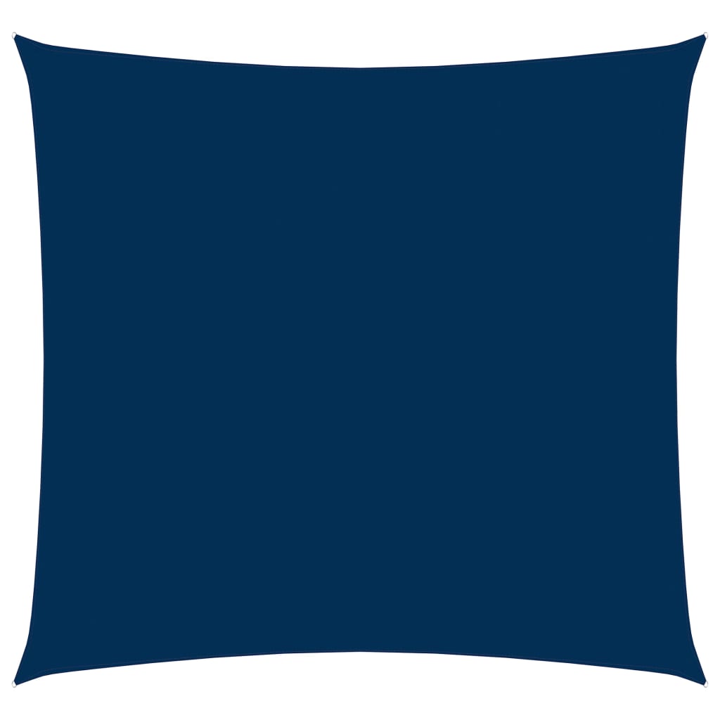 vidaXL Sonnensegel Oxford-Gewebe Quadratisch 6x6 m Blau