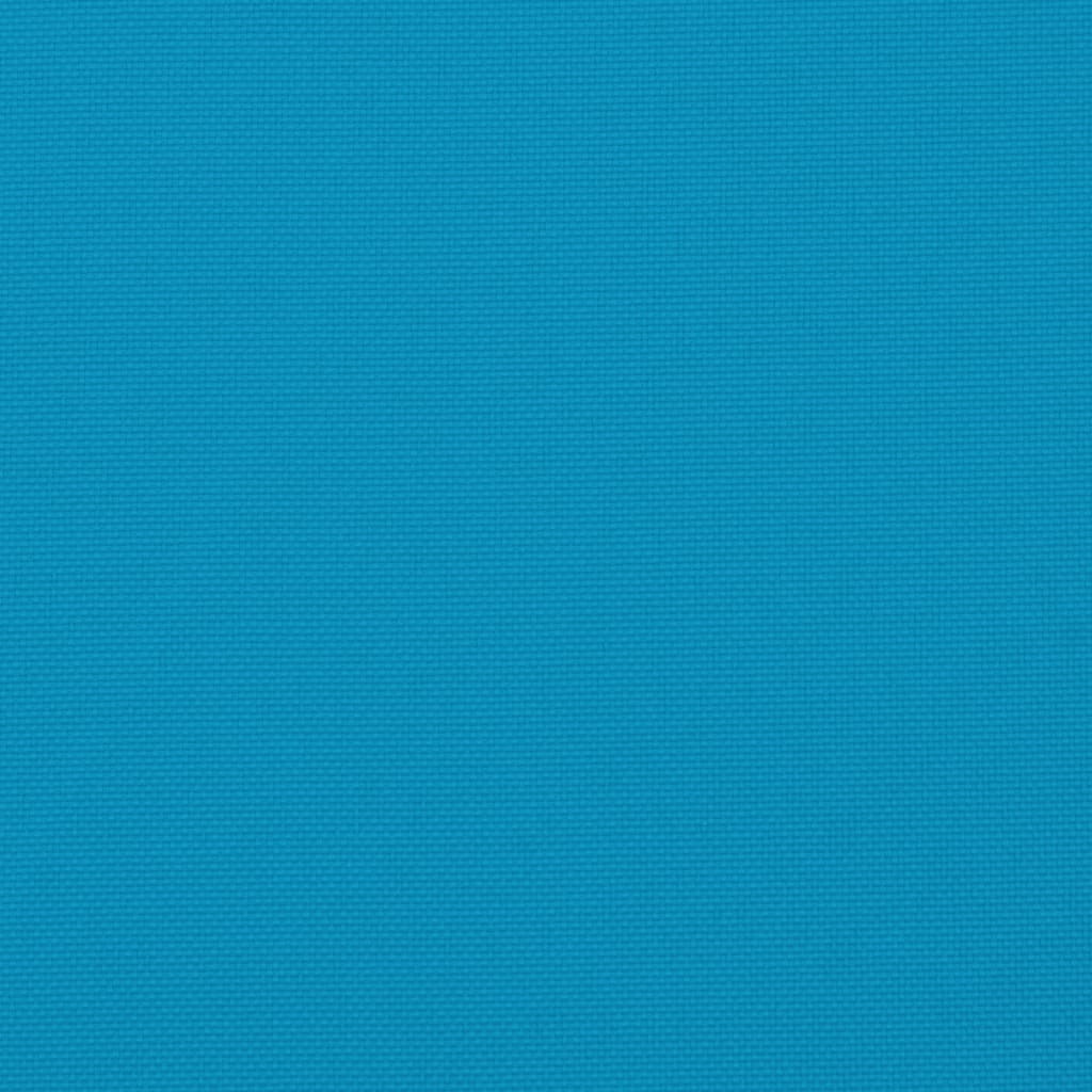 vidaXL Sonnenliegen-Auflage Blau 200x50x3 cm Oxford-Gewebe