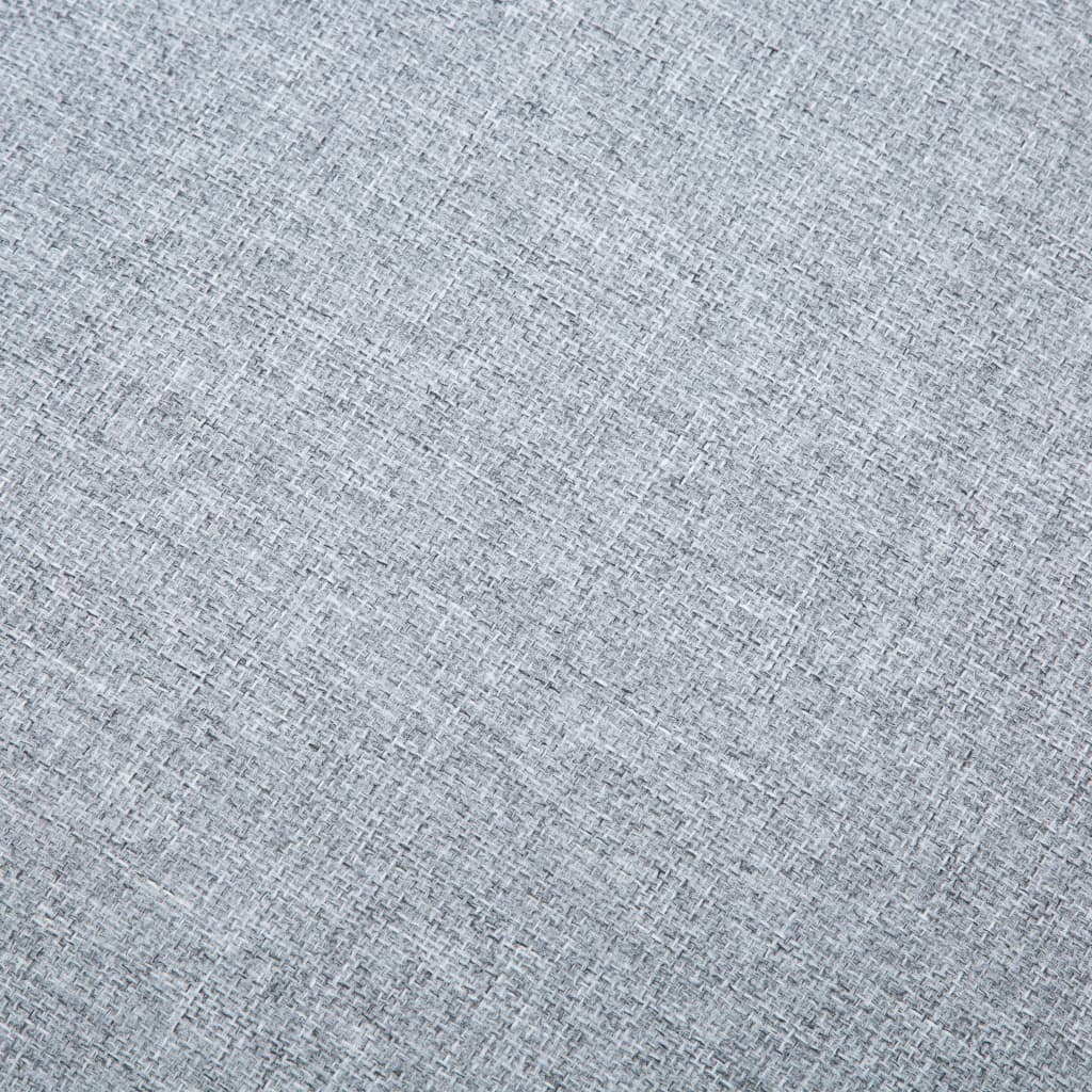 vidaXL Sofa in L-Form Stoffbezug 171,5 x 138 x 81,5 cm Hellgrau