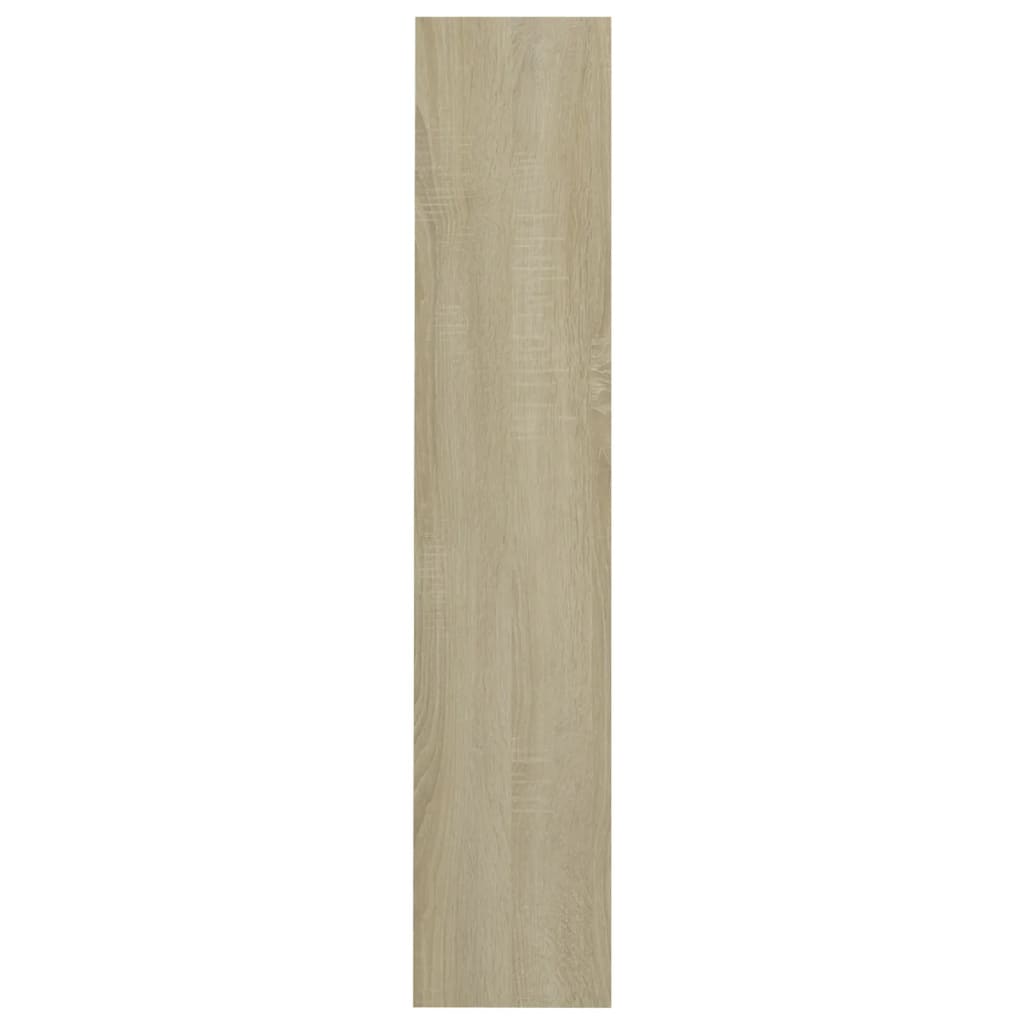 vidaXL Wand-Schuhschrank Sonoma-Eiche 80x18x90 cm Holzwerkstoff