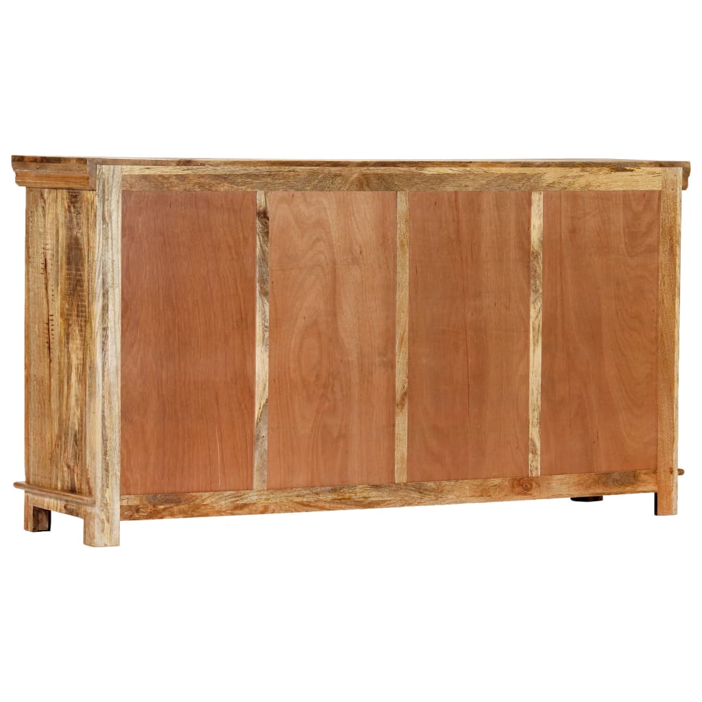 vidaXL Sideboard mit 4 Schubladen 160 x 40 x 85 cm Massivholz Mango