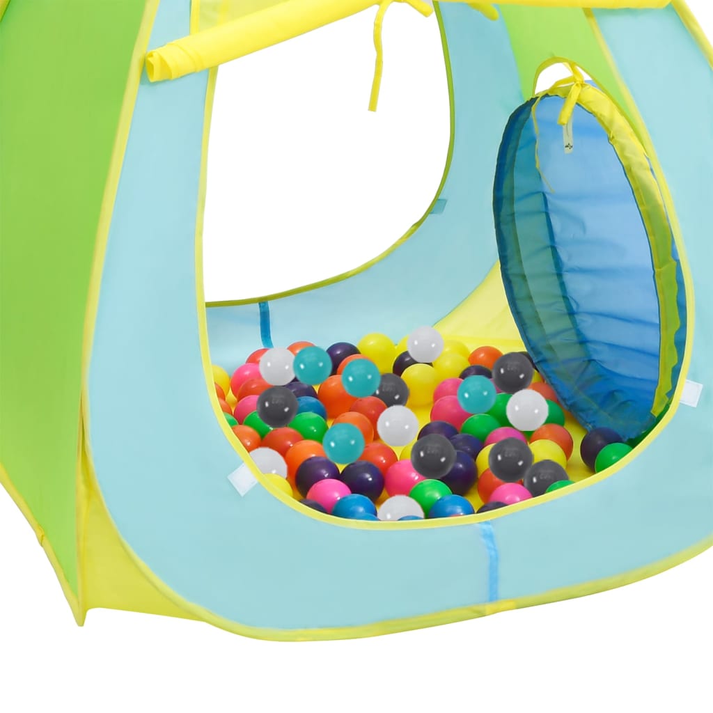 vidaXL Kinderspielzelt mit 350 Bällen Mehrfarbig
