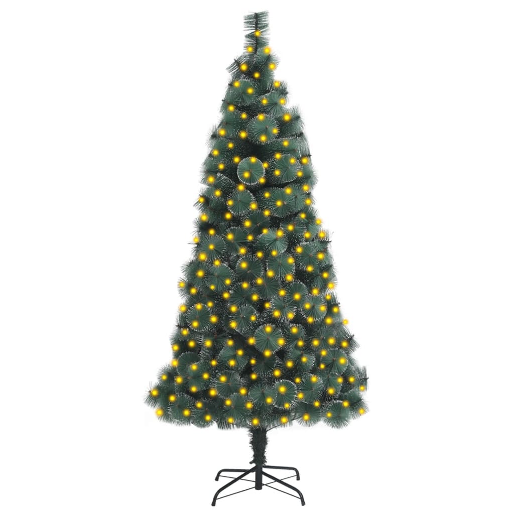 vidaXL Künstlicher Weihnachtsbaum mit Beleuchtung & Ständer Grün 240cm