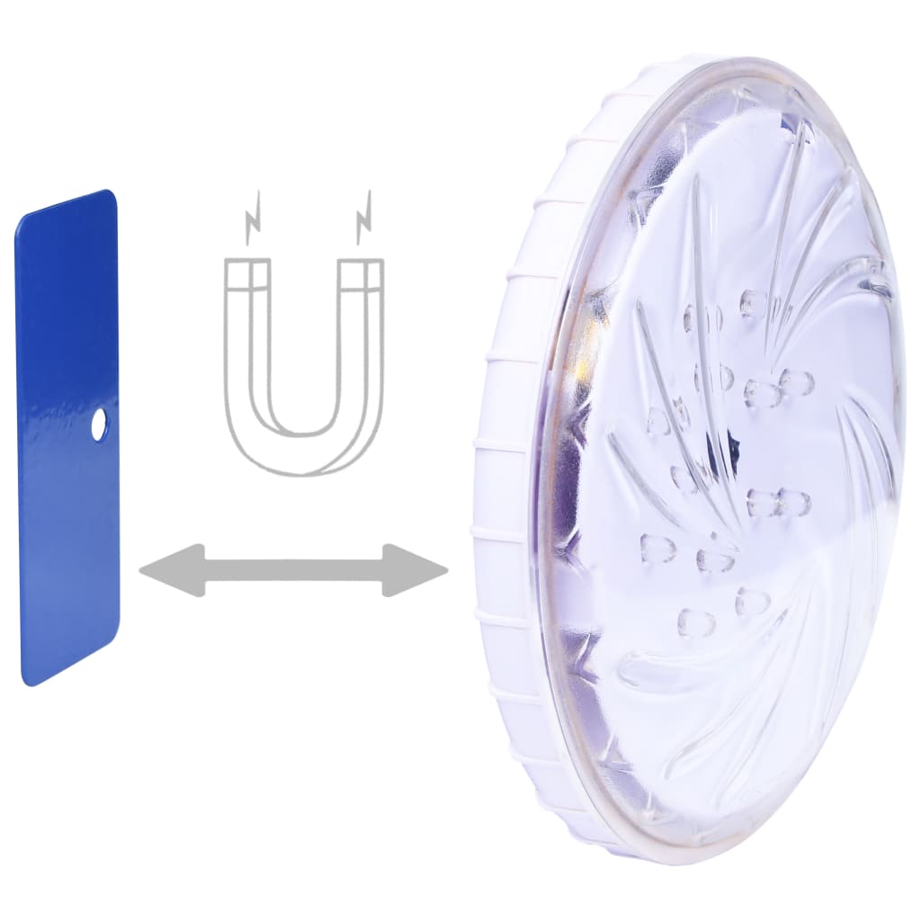 vidaXL Unterwasser-LED-Poollampe mit Fernbedienung Mehrfarbig