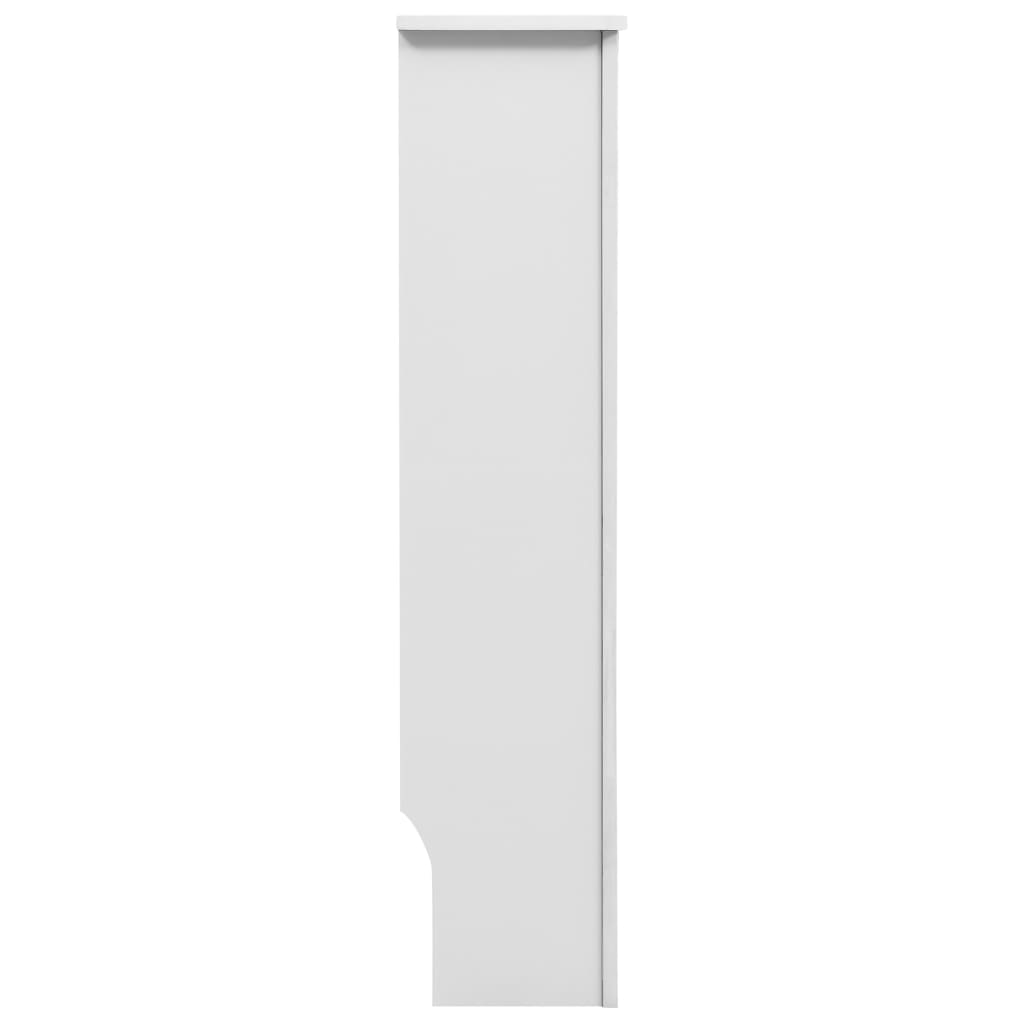vidaXL Heizkörperverkleidungen 2 Stk. Weiß 172×19×81,5 cm MDF
