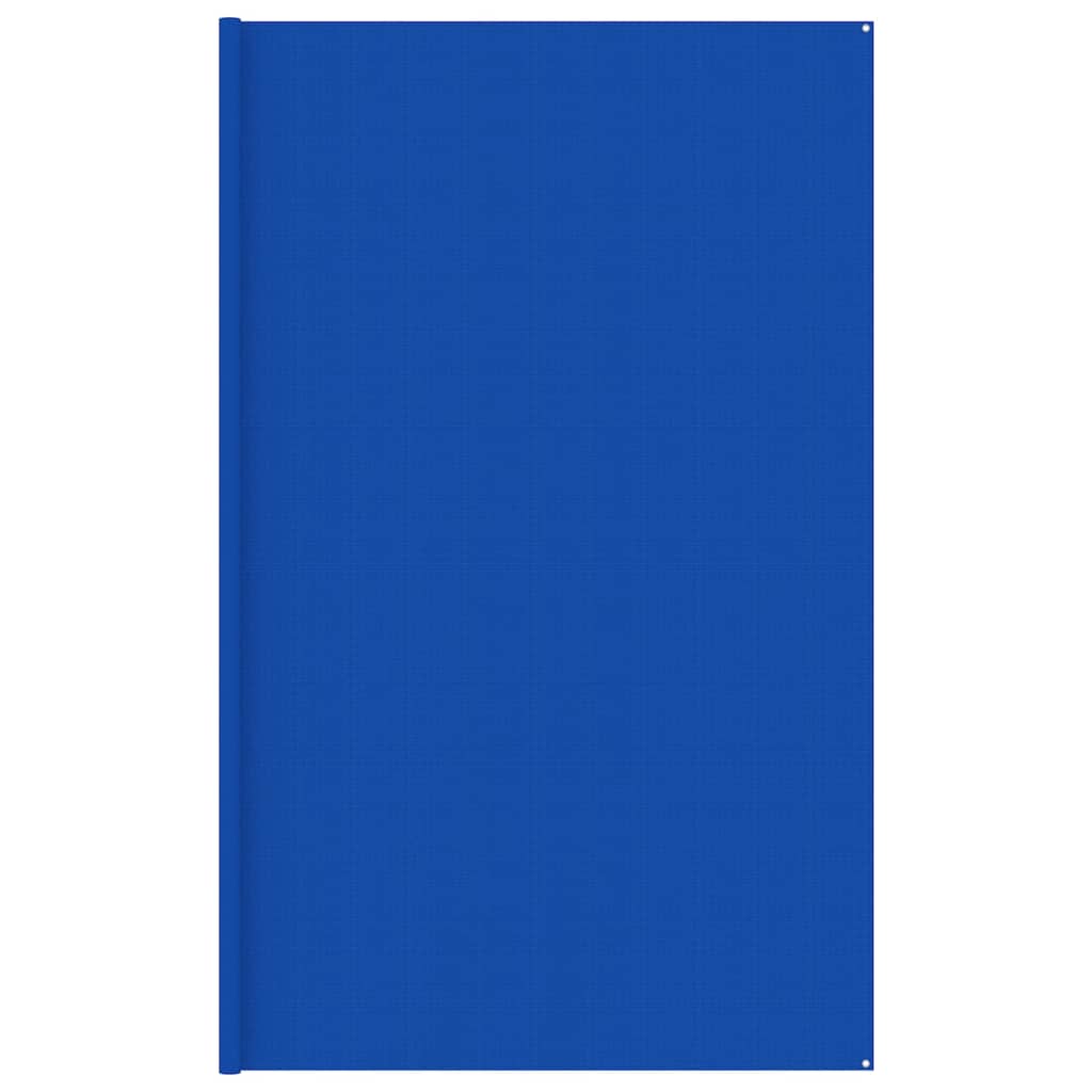 vidaXL Zeltteppich 400x700 cm Blau HDPE