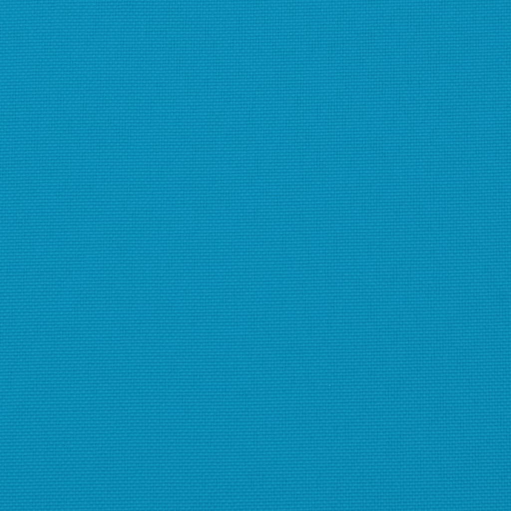 vidaXL Palettenkissen Blau 50x40x12 cm Stoff