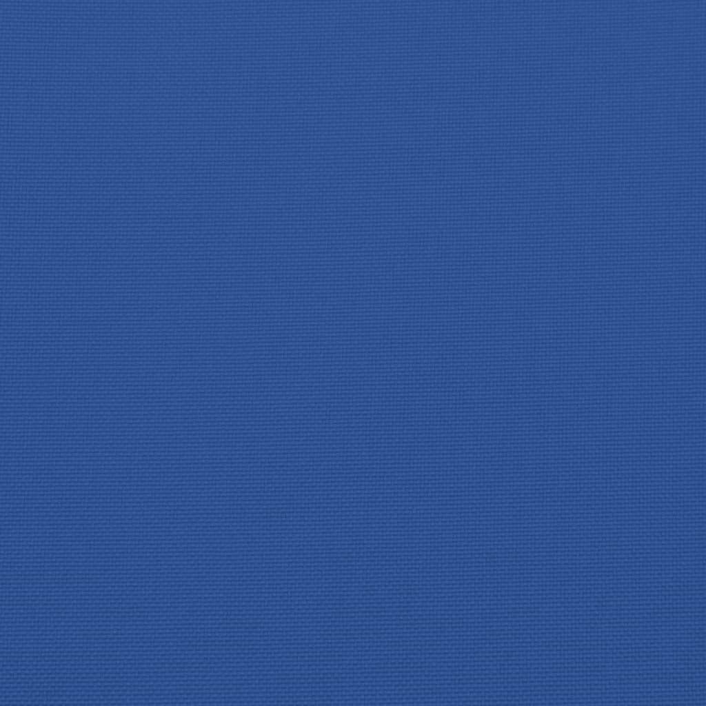 vidaXL Stuhlkissen 2 Stk. Blau 40x40x7 cm Oxford-Gewebe