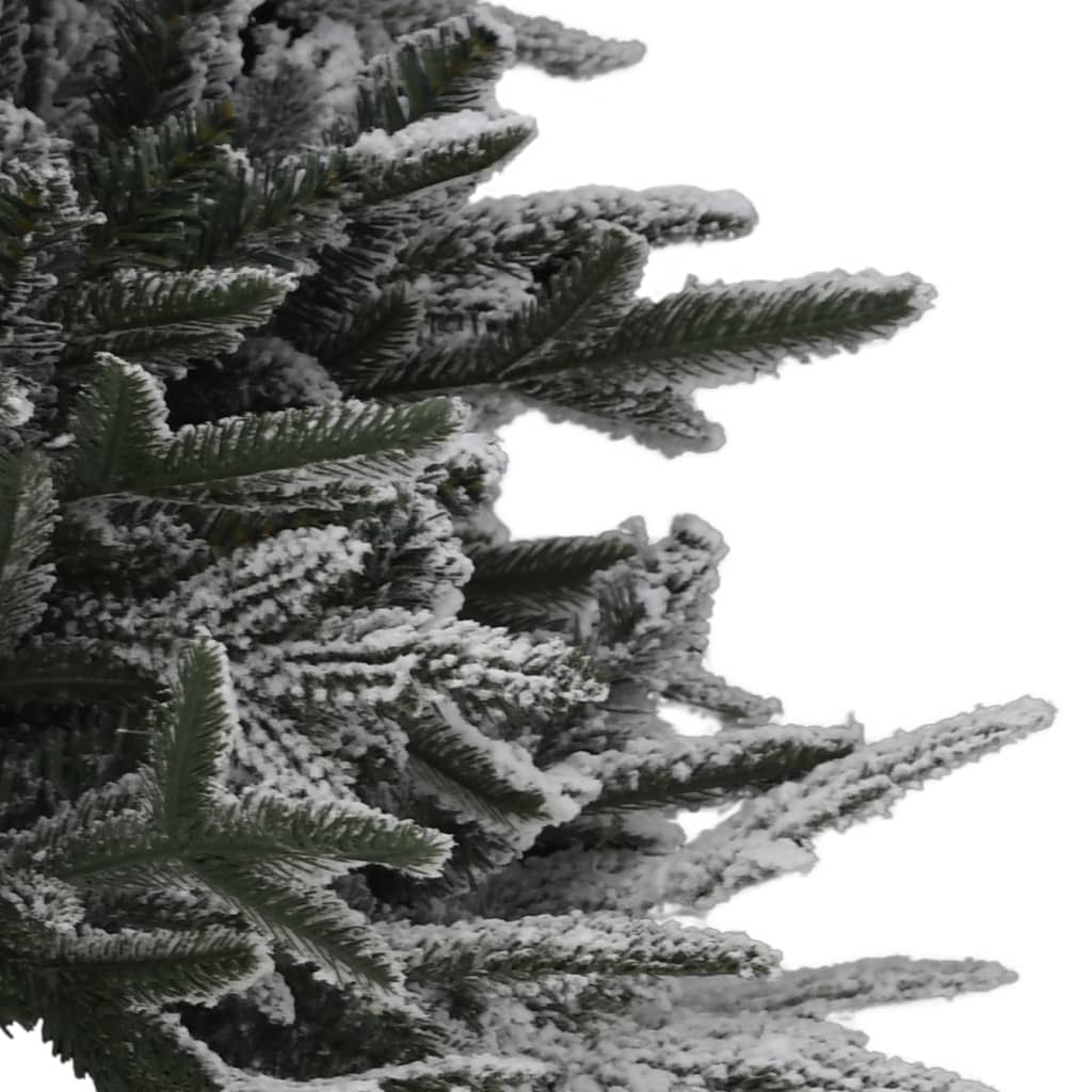 vidaXL Künstlicher Weihnachtsbaum mit Beleuchtung & Schnee 180 cm
