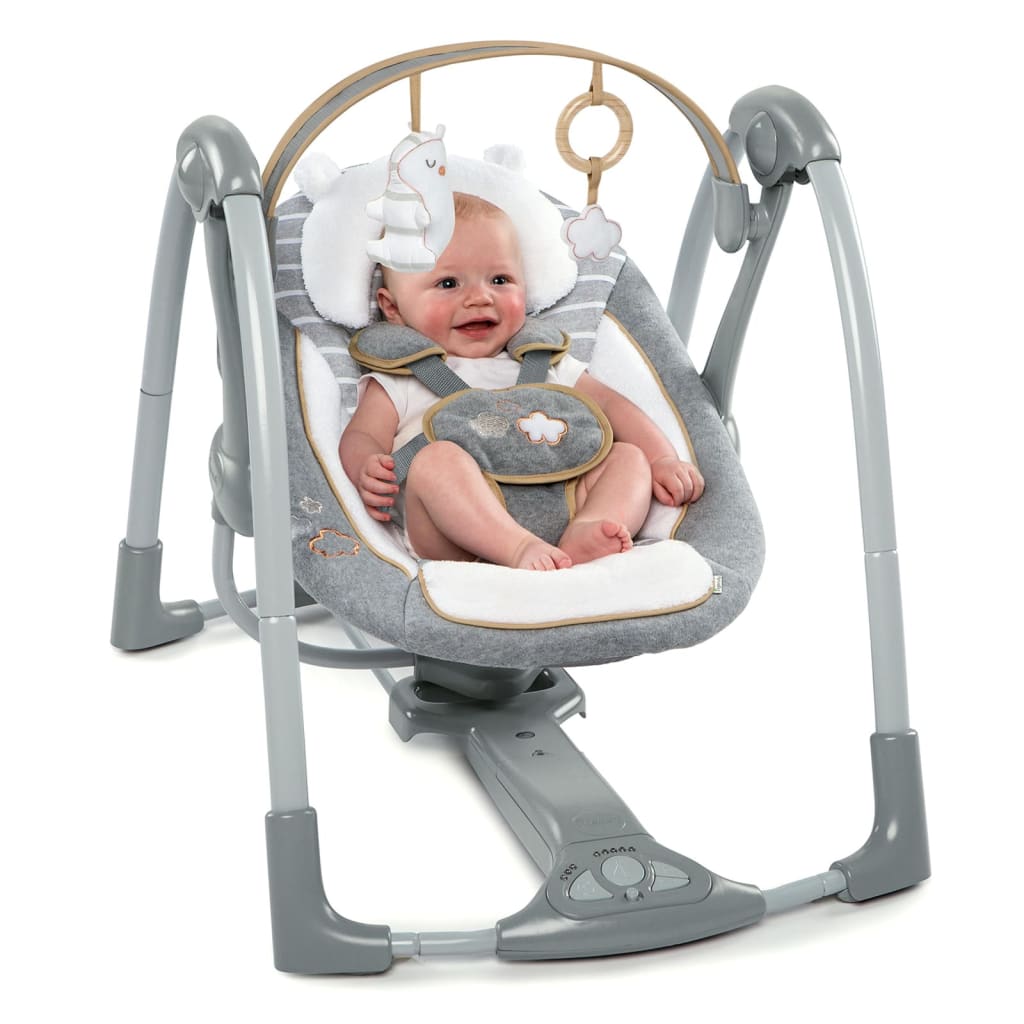 Ingenuity Tragbare Babyschaukel Swing'n'Go Bella Teddy