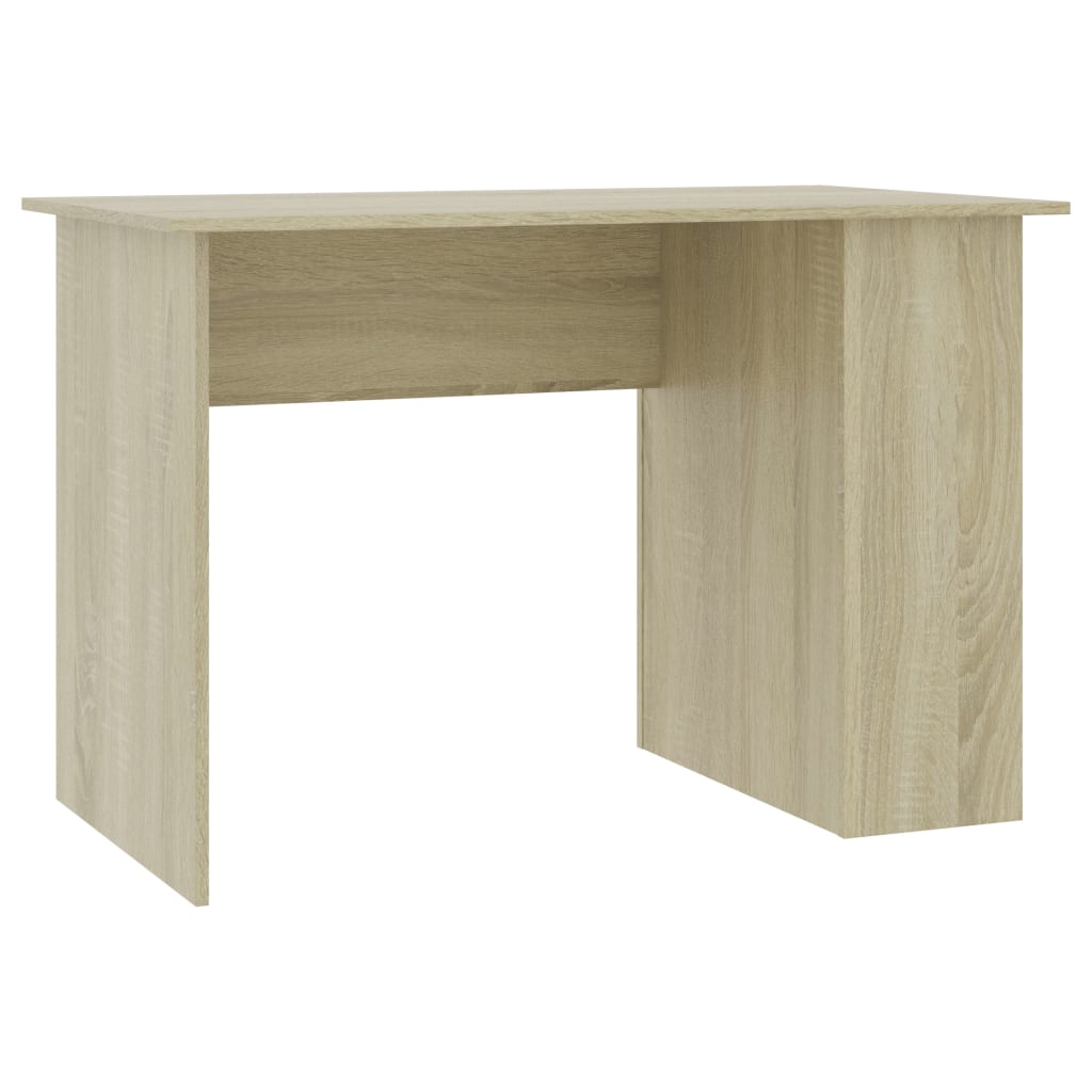 vidaXL Schreibtisch Sonoma-Eiche 110x60x73 cm Holzwerkstoff