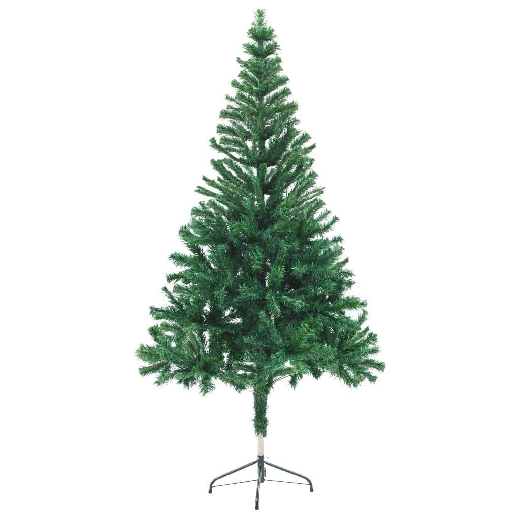 vidaXL Künstlicher Weihnachtsbaum Beleuchtung Ständer 150cm 380 Zweige