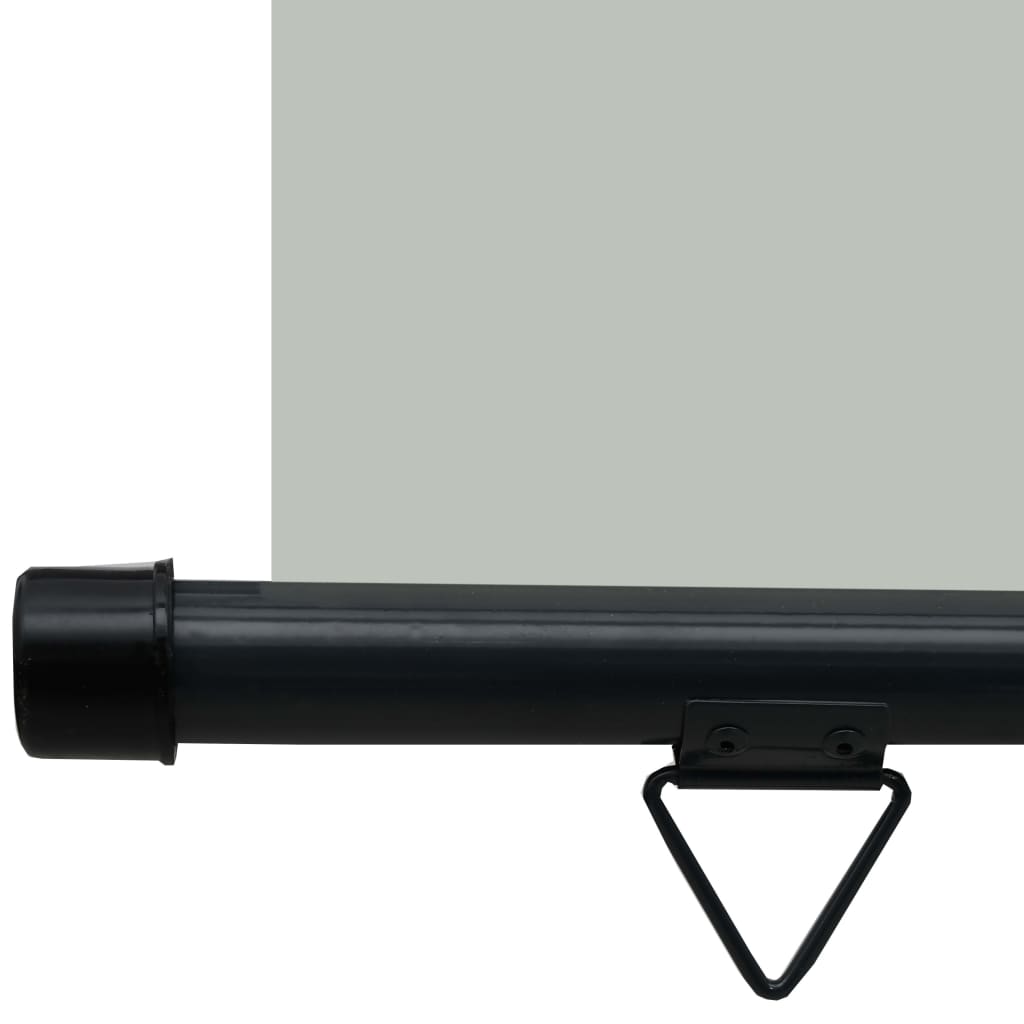 vidaXL Balkon-Seitenmarkise 140 × 250 cm Grau